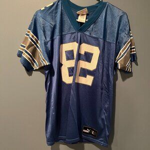 Detroit Lions Jersey Crowell Number 82 Youth Size L 14/16